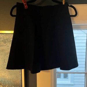 Club Monaco Black Mini-Skirt